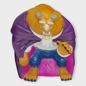 Vintage Disney Pizza Hut Beauty & The Beats 90's Puppet Toys Complete Set Of 4